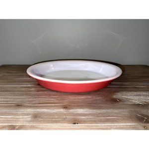 Vintage PYREX 8.5 Inch Pie Plate Flamingo Pink 209 Dish